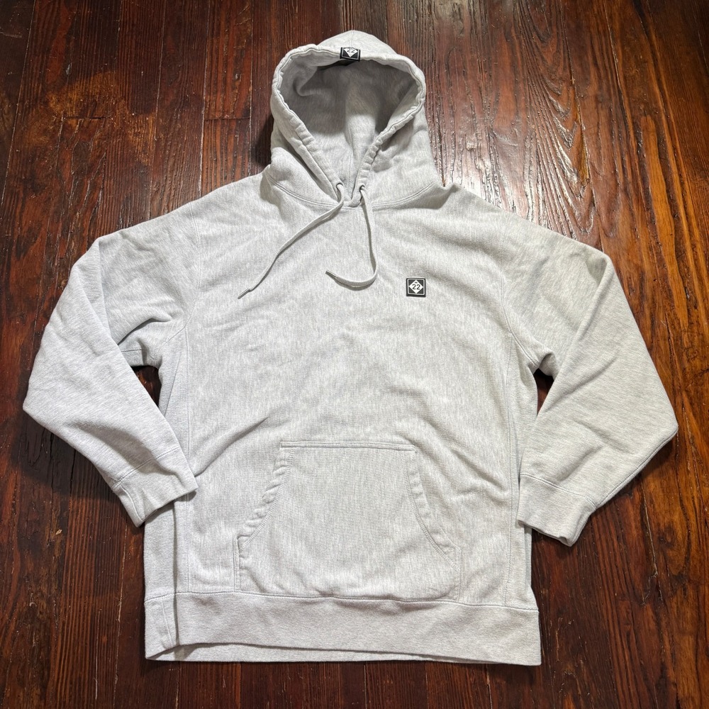 M22 Hoodie Mens 2XL Gray Heavyweight Premium Ribbed Michigan Outdoor
